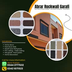 Rock Wall & Graphy - Steeko - Auto Garafi - Home Decor - Wall Paints