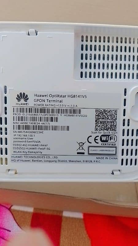 Huawei Router 8141A5, 8145V5 Gpon, Xpon  [5G, Dual band] 8