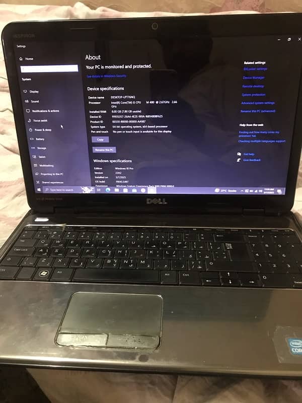 Dell inspiron N5010 0