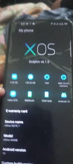 infinix. note. 7.6. ram. 128. memorey.