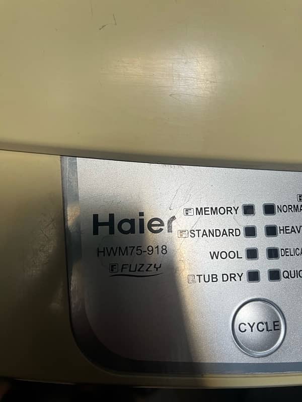 haier Hwm75-918 5