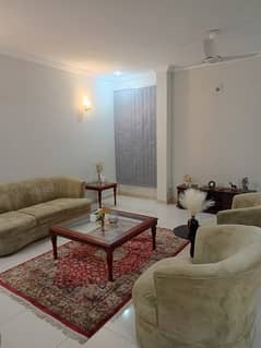 Three bed furnished apartment available for rent in F-11 Islamabad