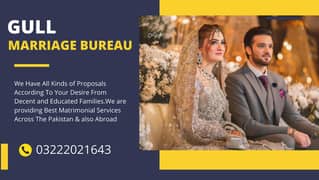 Marriage Bureau , Abroad Proposals , Rishta Services, Decent Proposal