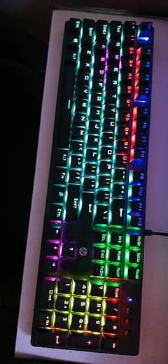 HP GK100F Mechanical gaming keyboard