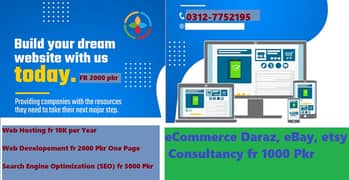 Web Services Hosting, Development, SEO FR 2000 Rs Only