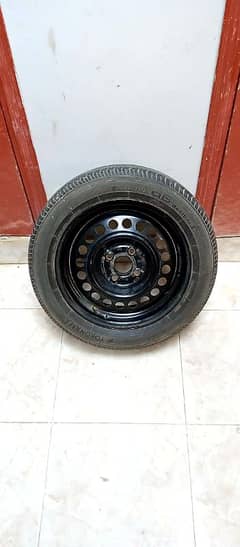 15 inch stepny rim with Yokohama tubeless tire for sell 03142596871