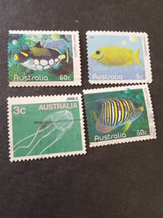 Austrlia Stamps (Used) Rs. 15/ stamp for Sale