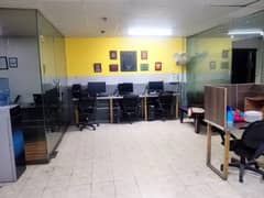 750 Sqft Furnished Office On Most Economical Rent On Main Boulevard Gulberg