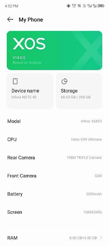 Infinix Note 40 Under Warranty 2