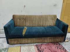 Full size sofa set 100% wood bohat mazboot.