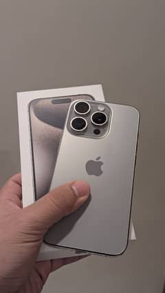 iPhone 15 Pro - PTA Approved - Natural Titanium