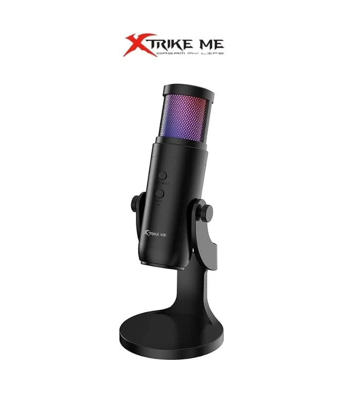 XTRIKE ME XMC-03 USB RGB Gaming Streaming Microphone For PC 1