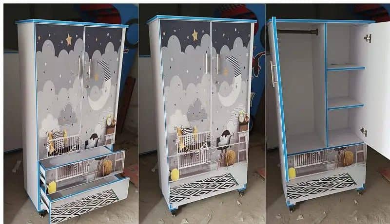 READY STOCK | kids cupboard | kids wardrobe | baby furniture  | kids 0