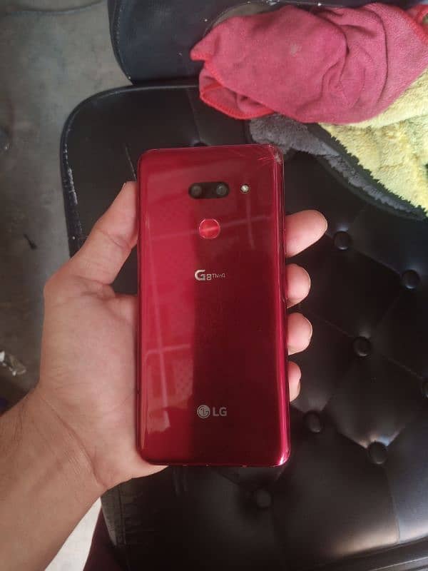 LG g8 thinq red color pta approved 5