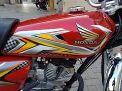 Honda 125 lunch condition Aplied for