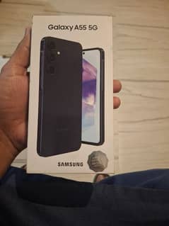 Samsung A55 with box pta approved