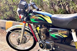 UNIQUE UD 125 2017 Karachi no first owner Seald btrThn United 125