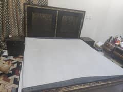 DOUBLE BED SET DECO PAINT