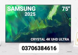 75" LED Samsung 4K Ultra Crystal Quality