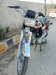 Honda CD 70 2016 rawalpindi number red colour double saman docum compl