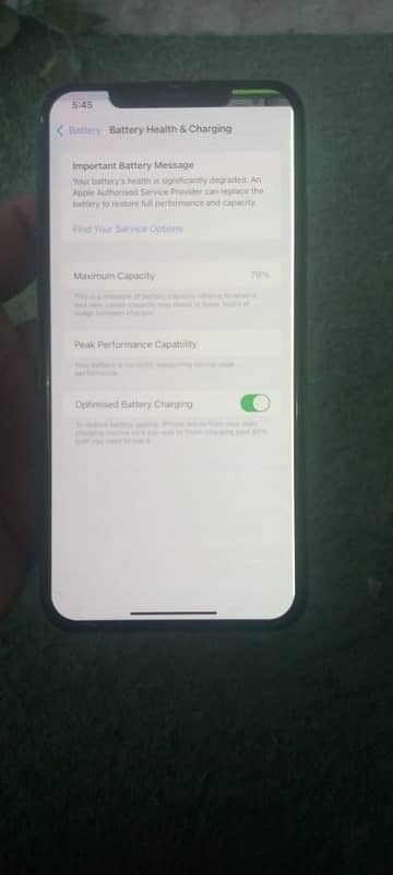 XS MaX JV 4 month sim working Urgent for sale 3