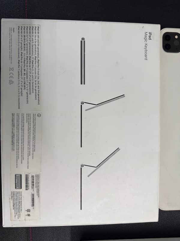 Ipad Pro m1 256gb 2021 (3rd Generation ) 11 inch With Keyboard /pencil 9