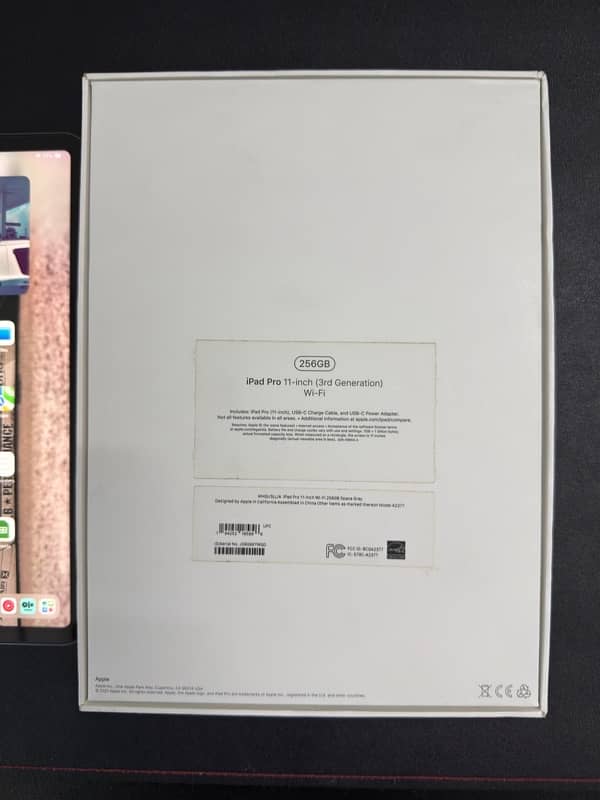 Ipad Pro m1 256gb 2021 (3rd Generation ) 11 inch With Keyboard /pencil 12