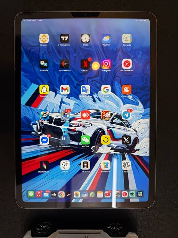 Ipad Pro m1 256gb 2021 (3rd Generation ) 11 inch With Keyboard /pencil 15