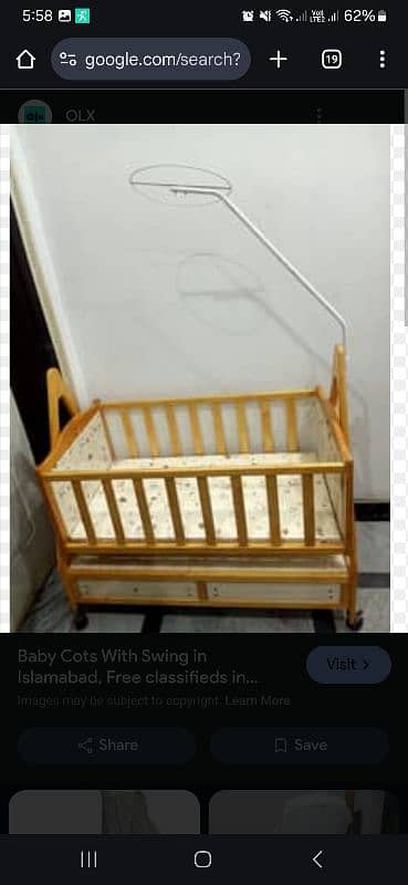 Baby Wooden Cot 4