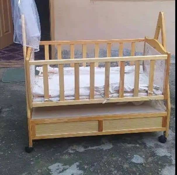 Baby Wooden Cot 6