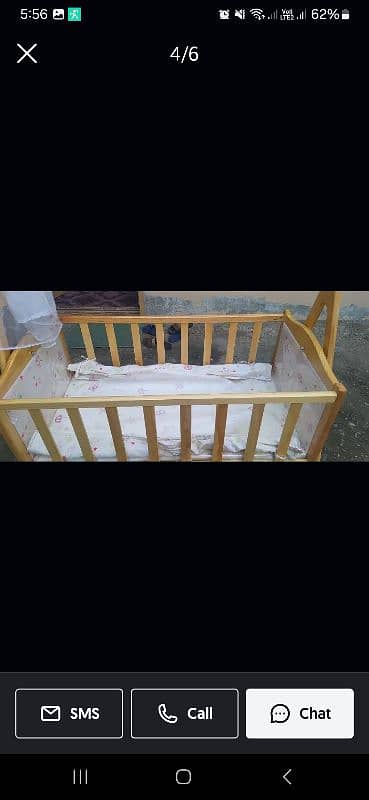 Baby Wooden Cot 11