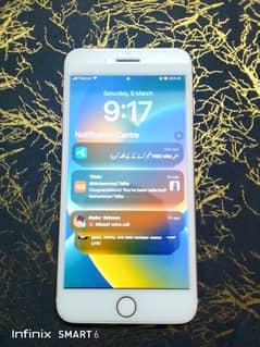 Iphone 8 plus condition 10/10 pta approved