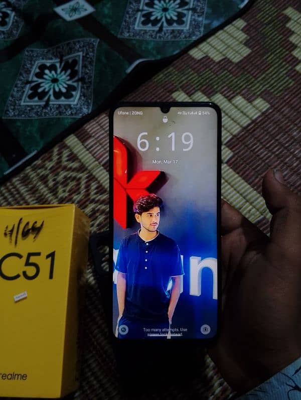 Realme C51 / 23500 final with box and charger / 4/64 / condition 10/10 4