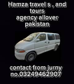 Toyota power Van Available For Booking