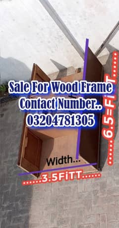 Wood Frame Urgent Sale 03204781305