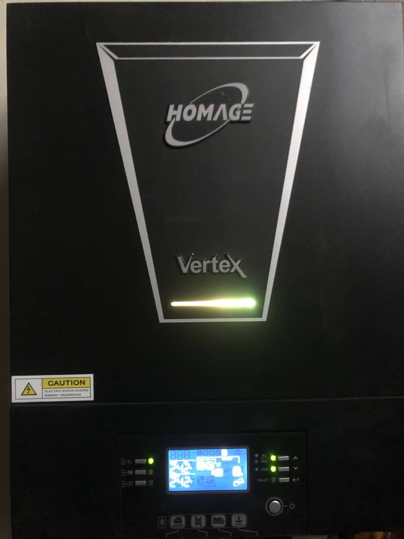 Homage hybrid vertex 3000-watt and pv-4000 inverter 2