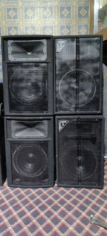 5 speakers 1 Amplifier 7