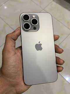 iPhone 15 pro max 256gb natural tatinium jv