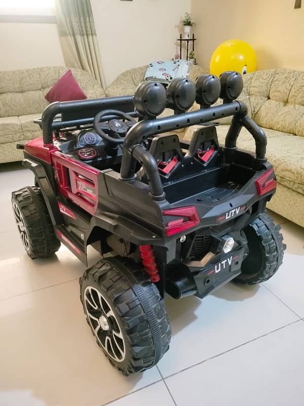 Kids Electric Toy Jeep (Almost new 65k ki buy kari thi) 1