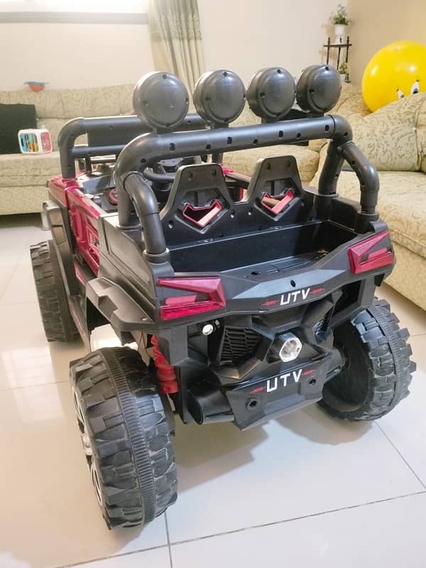 Kids Electric Toy Jeep (Almost new 65k ki buy kari thi) 4