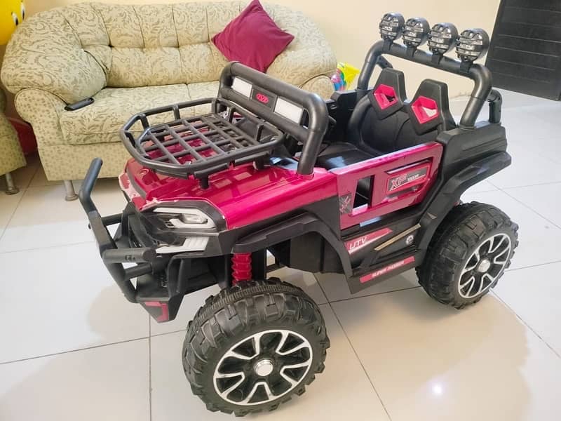 Kids Electric Toy Jeep (Almost new 65k ki buy kari thi) 7