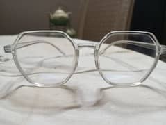 Original White Transparent Glasses For Sale