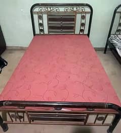 2 Single Bed Only ( Without Mattress )