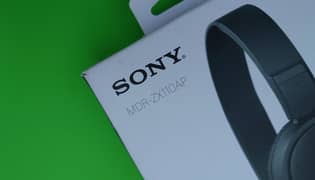 SONY | MDR-ZX110AP\HEADSET | PRECISE AUDIO! | DEEP BASS! | SWIVEL FOLD