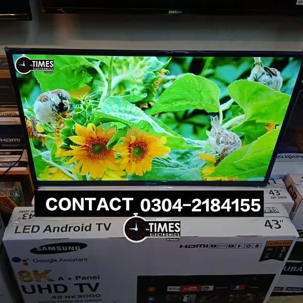 LED TV 43 inch android smart new led tv new model 2025 6
