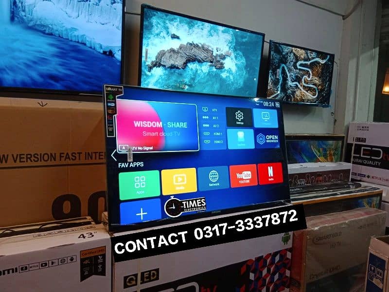 LED TV 43 inch android smart new led tv new model 2025 9