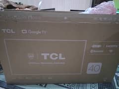 TCL Google smart LED 40"