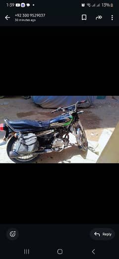 honda 125 in good condition ok chalti hue