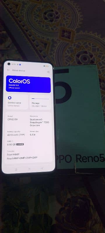 Oppo Reno 5 2