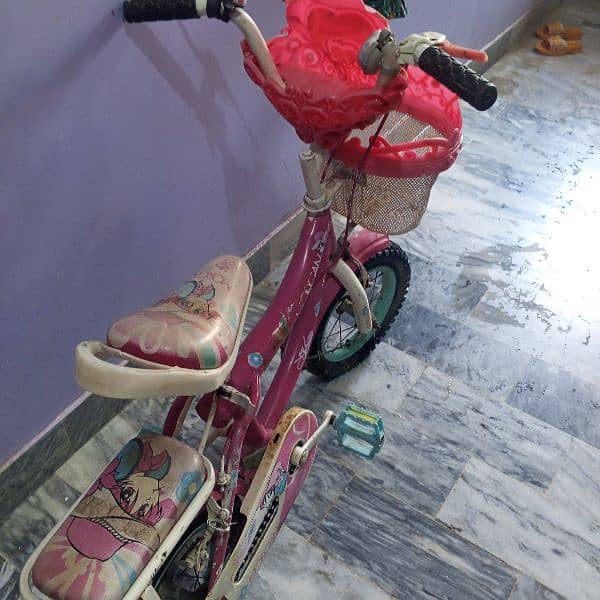 girl cycle pink color 2